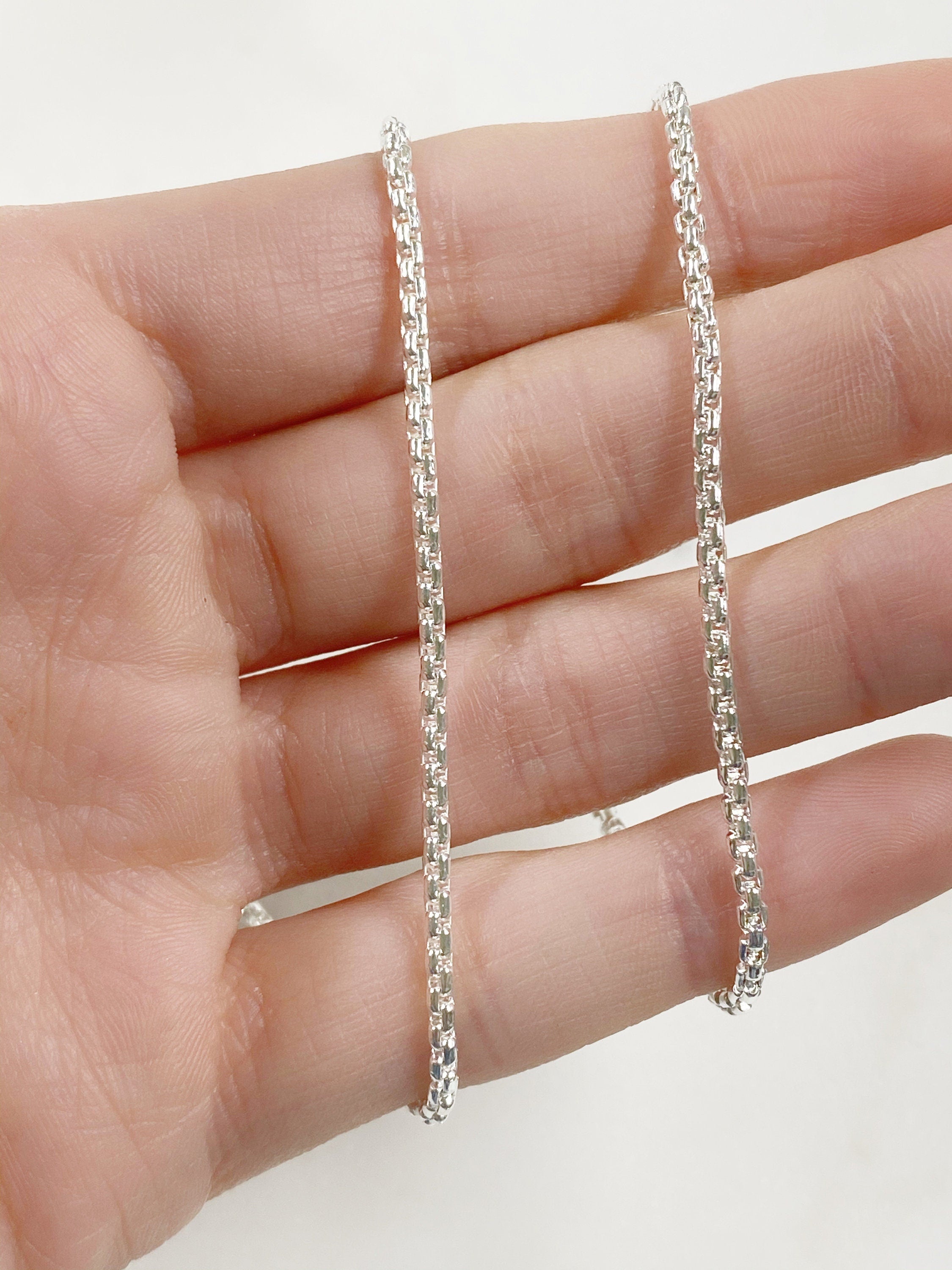 Brass Thinner Venetian Box Chain Chains – Sold by the Foot