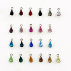 Base Metal Swarovski Crystal 8mm Tear Drop Rhinestone Crystal (10pc)