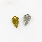 Sterling Silver or Vermeil Dainty Textured Hammered Small Heart Charm