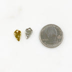 Sterling Silver or Vermeil Dainty Textured Hammered Small Heart Charm