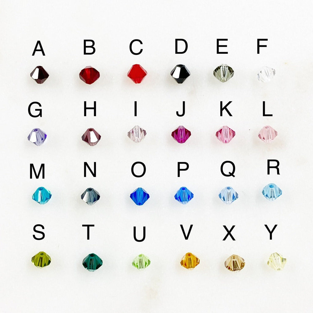 4mm Authentic Austrian Crystal Bicone Beads 144 Piece (144pc)