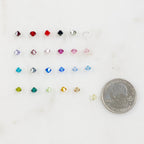 4mm Authentic Austrian Crystal Bicone Beads 144 Piece (144pc)