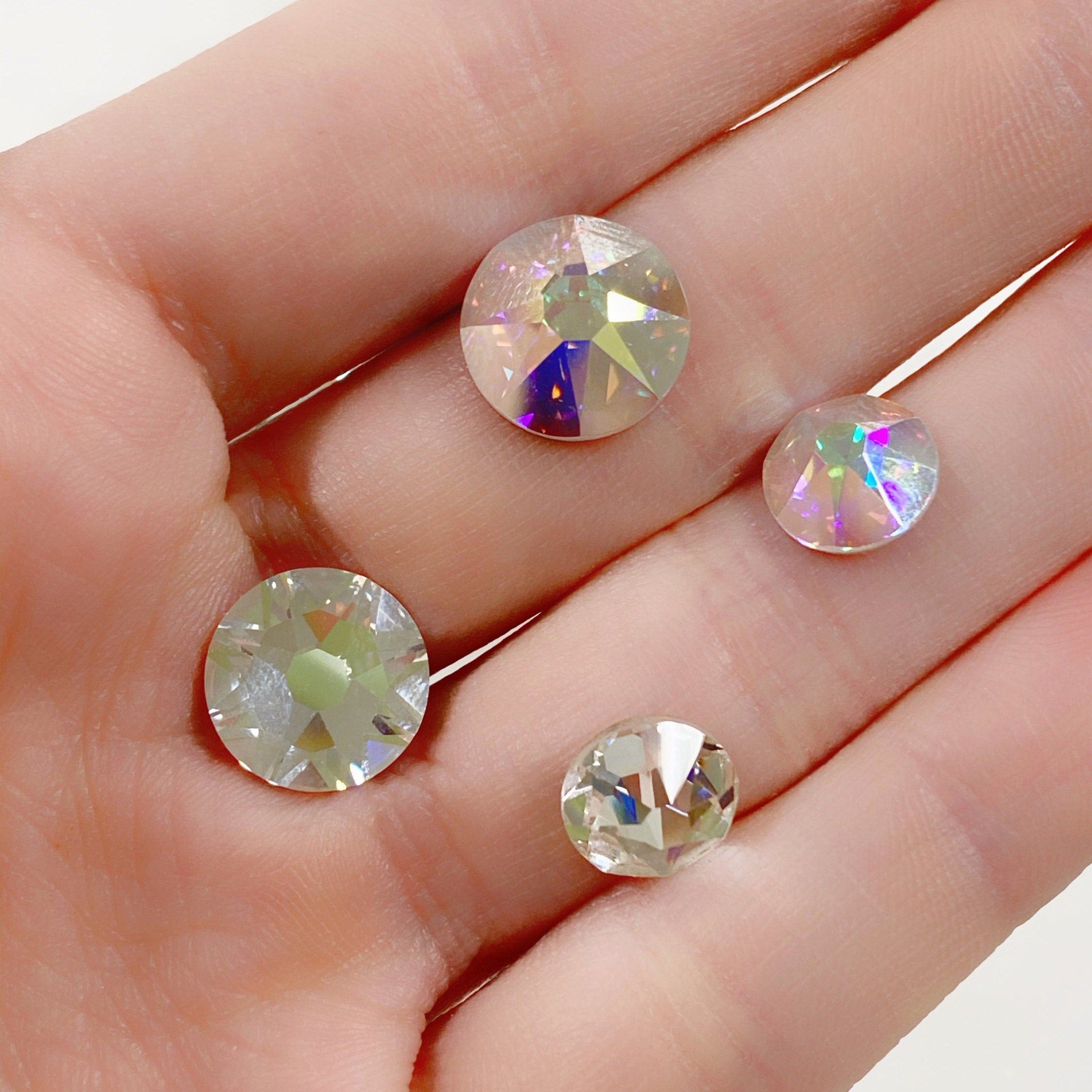 40SS=8.71mm-8.67mm or 48SS=10.91-11.3mm Swarovski (10pc)