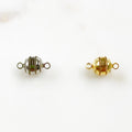 7mmx12mm Magnetic Clasp Metal Gold or Silver Clasp Findings