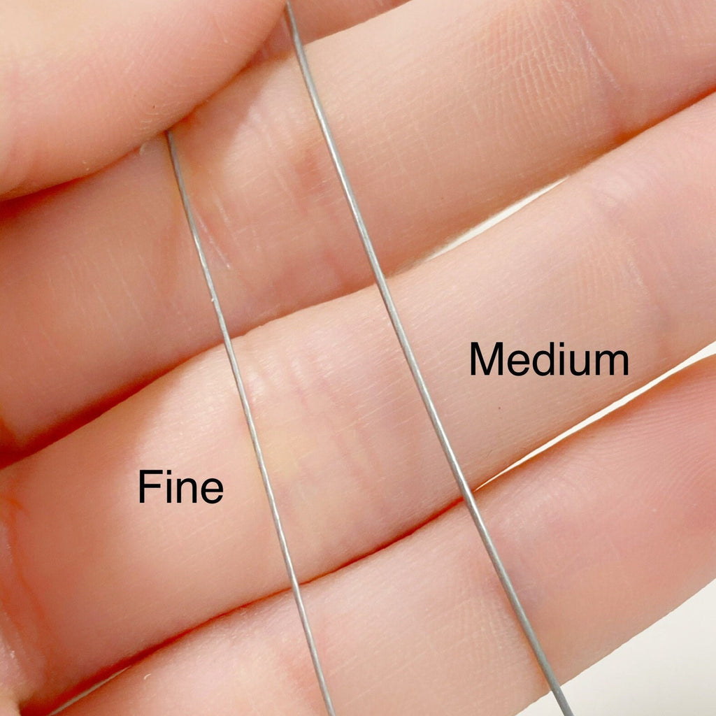Stainless Steel Soft Flex Silver Original Flex Wire Fine or Medium