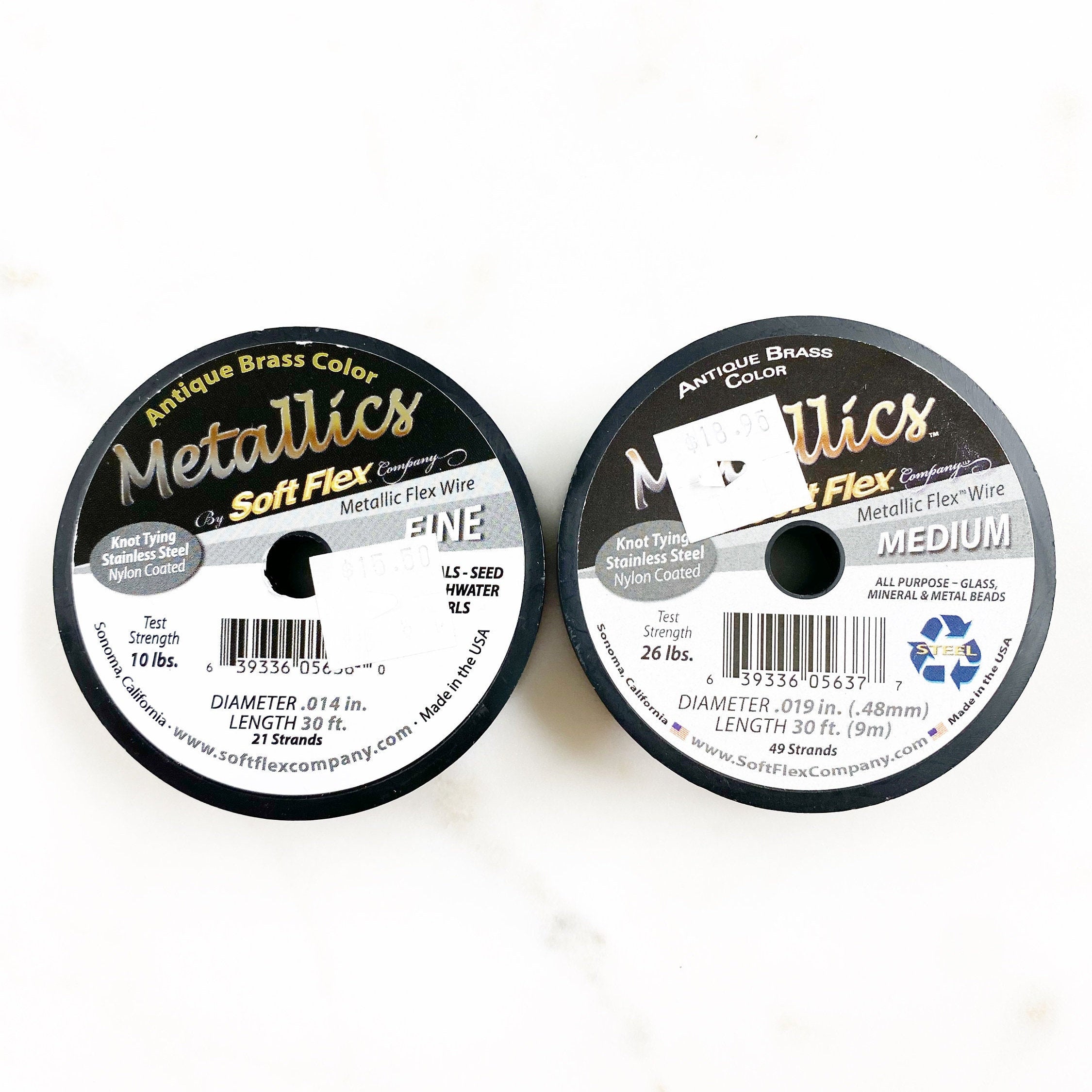 Pewter Metallics Soft Flex Colored Metallic Flex Wire Fine