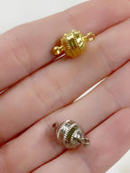 7mmx12mm Magnetic Clasp Metal Gold or Silver Clasp Findings
