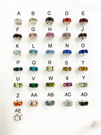 Base Metal Swarovski Crystal Rondelles 6mm Spacer Beads Authentic (10pc)