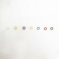 Base Metal 3mm 22 Gauge Open Jump Rings Charm Links Metal Findings (144pc)