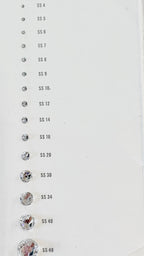 Size 12 SS=3.0mm-3.2mm Swarovski Crystal Flat Back (144pc)