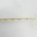 8.7mmx3.1mm Vermeil Two Tone Gold Diamond Cut Drawn Cable – Sold by the Foot