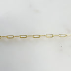 8.7mmx3.1mm Vermeil Two Tone Gold Diamond Cut Drawn Cable – Sold by the Foot