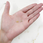 Base Metal Swarovski Crystal 4mm Chenille Bezel Rhinestone Crystal (10pc) – Gold