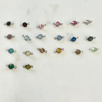 Base Metal Swarovski Crystal 4mm Chenille Bezel Rhinestone Crystal (10pc) – Silver