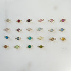 Base Metal Swarovski Crystal 4mm Chenille Bezel Rhinestone Crystal (10pc) – Gold