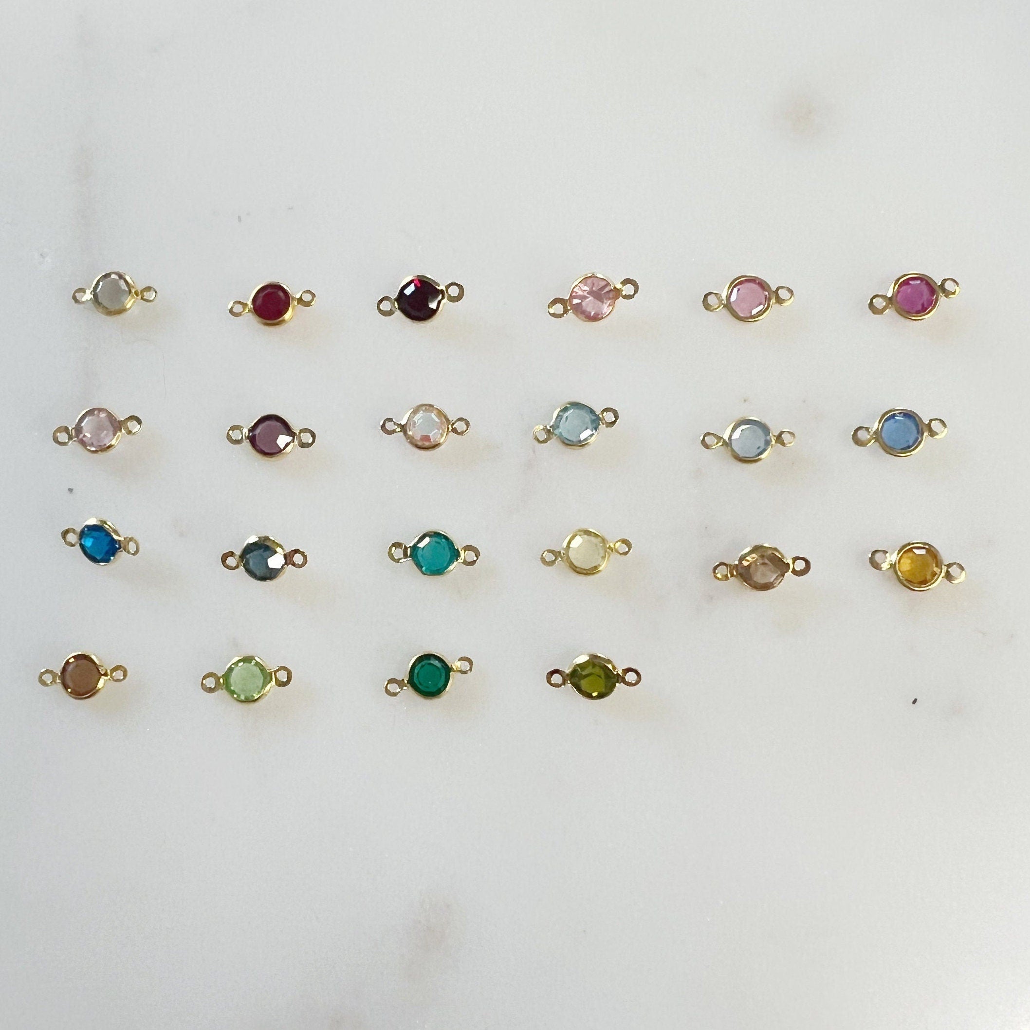 Base Metal Swarovski Crystal 4mm Chenille Bezel Rhinestone Crystal (10pc) – Gold