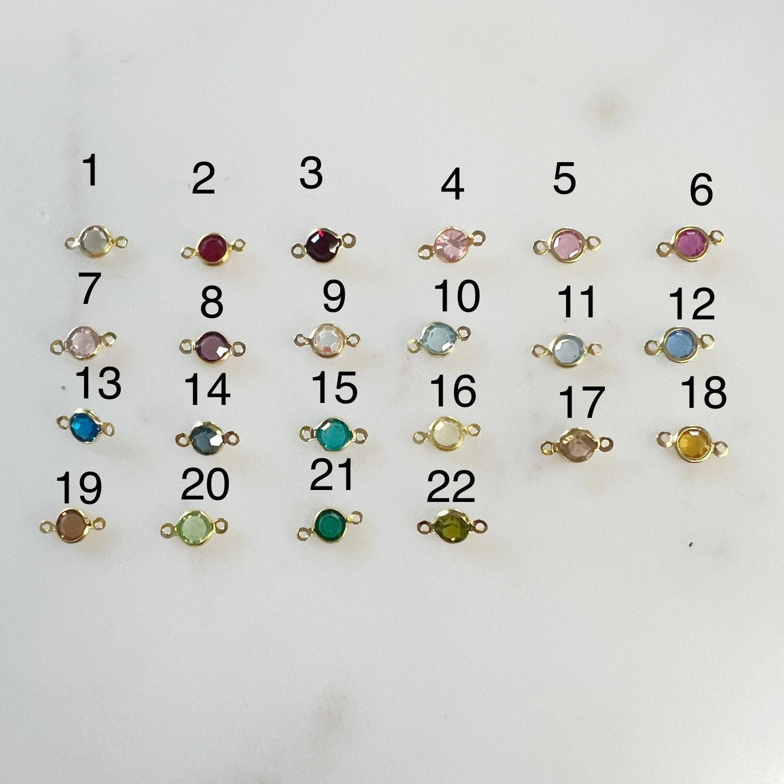 Base Metal Swarovski Crystal 4mm Chenille Bezel Rhinestone Crystal (10pc) – Gold