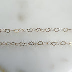 3.8mmx2.8mm Sterling Silver or 14K Gold Filled Dainty – Sold by the Foot
