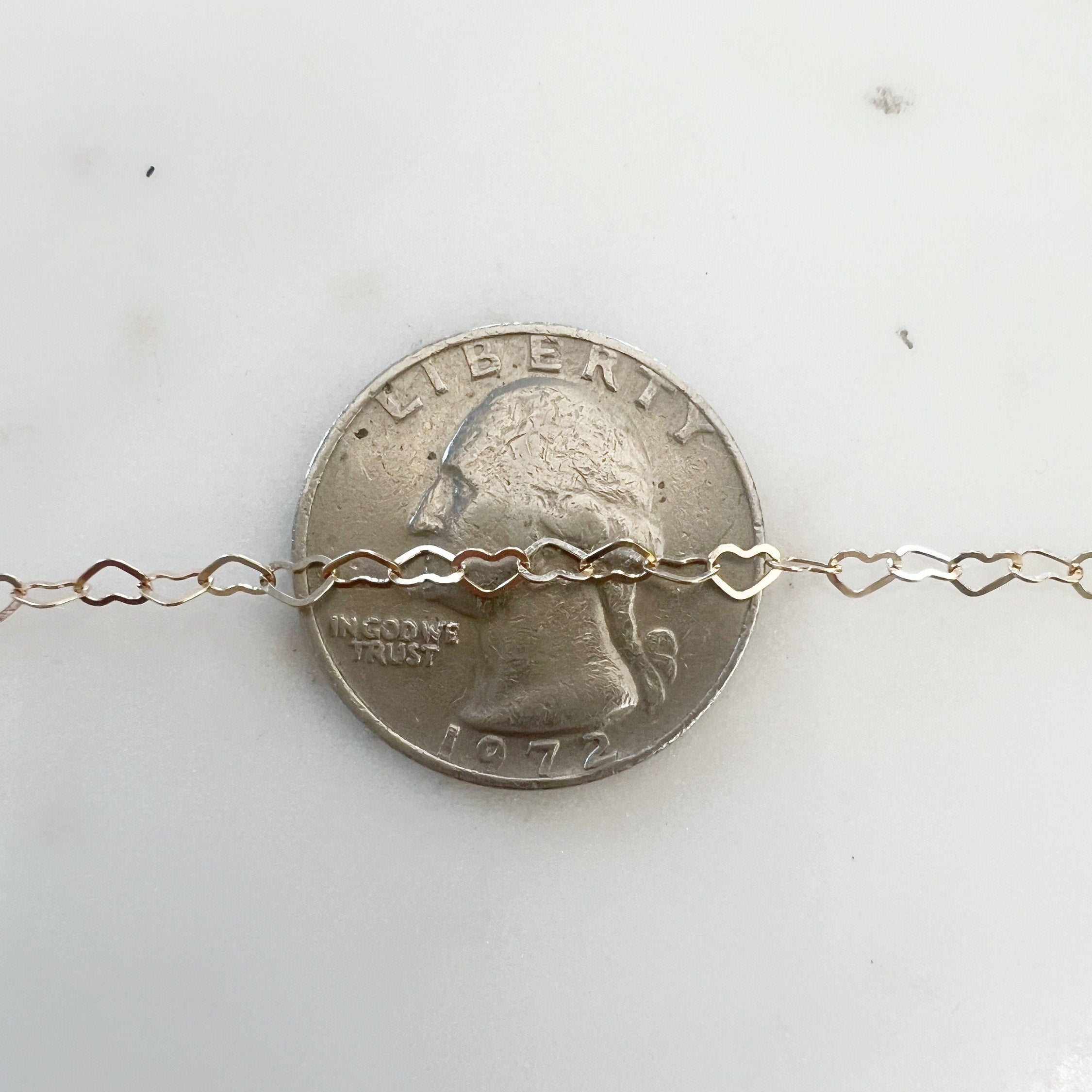 3.8mmx2.8mm Sterling Silver or 14K Gold Filled Dainty – Sold by the Foot