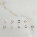 Base Metal 4mm 22 Gauge Open Jump Rings Charm Links (144pc)