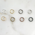 Base Metal 12mm 13 Gauge Open Jump Rings Charm Links Metal Findings (24pc)