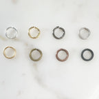 Base Metal 12mm 13 Gauge Open Jump Rings Charm Links Metal Findings (24pc)
