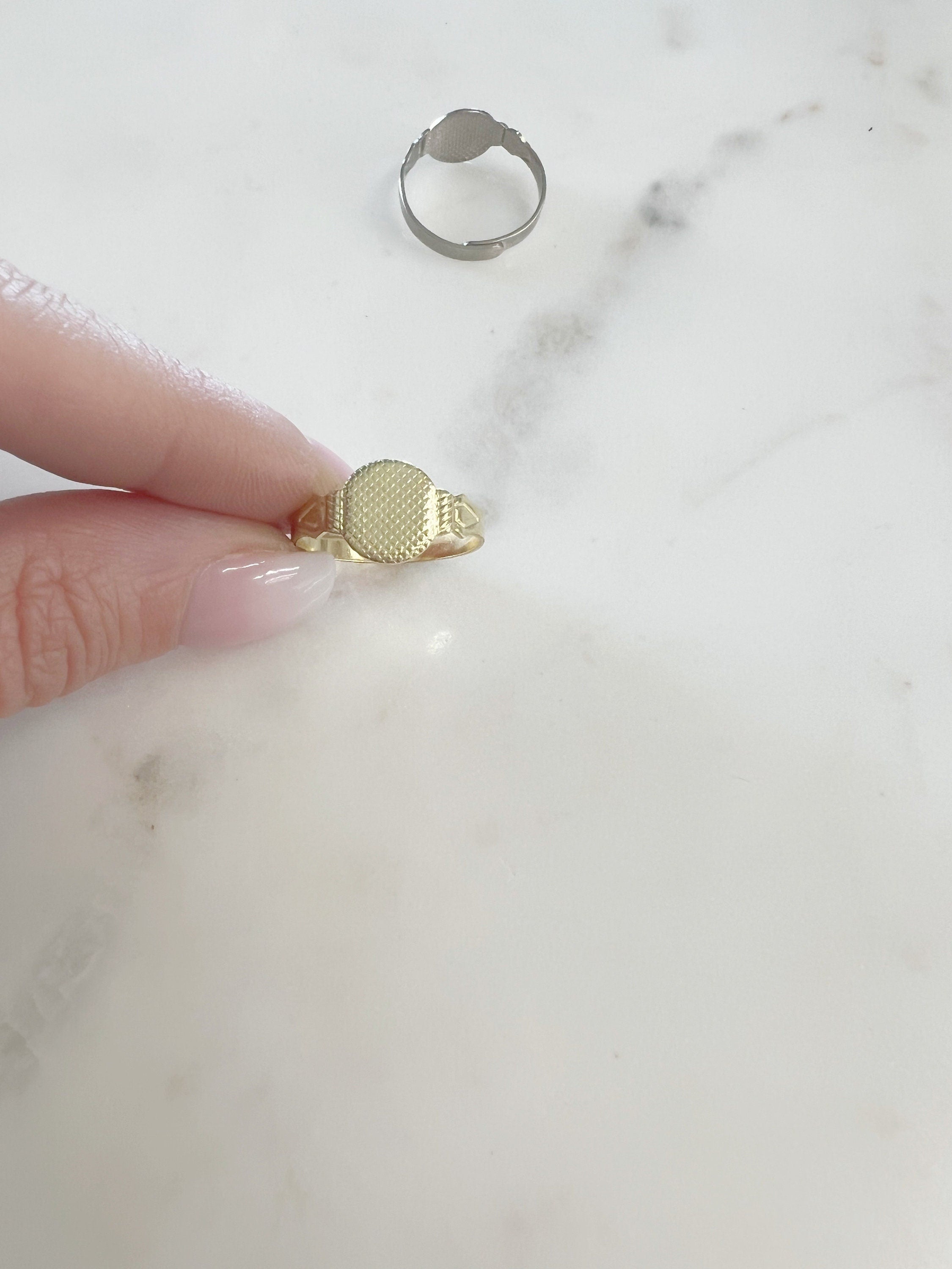 Base Metal Adjustable Glue on Ring Base Nickel Silver Gold (5pc)