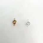 Sterling Silver or 14K Gold Filled Tiny Dainty Love Knot Connector Charm