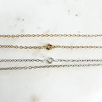 Sterling Silver or 14K Gold Filled Tiny Dainty Love Knot Connector Charm