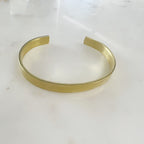 Raw Brass Mini Cuff Bracelet Ready to Wear