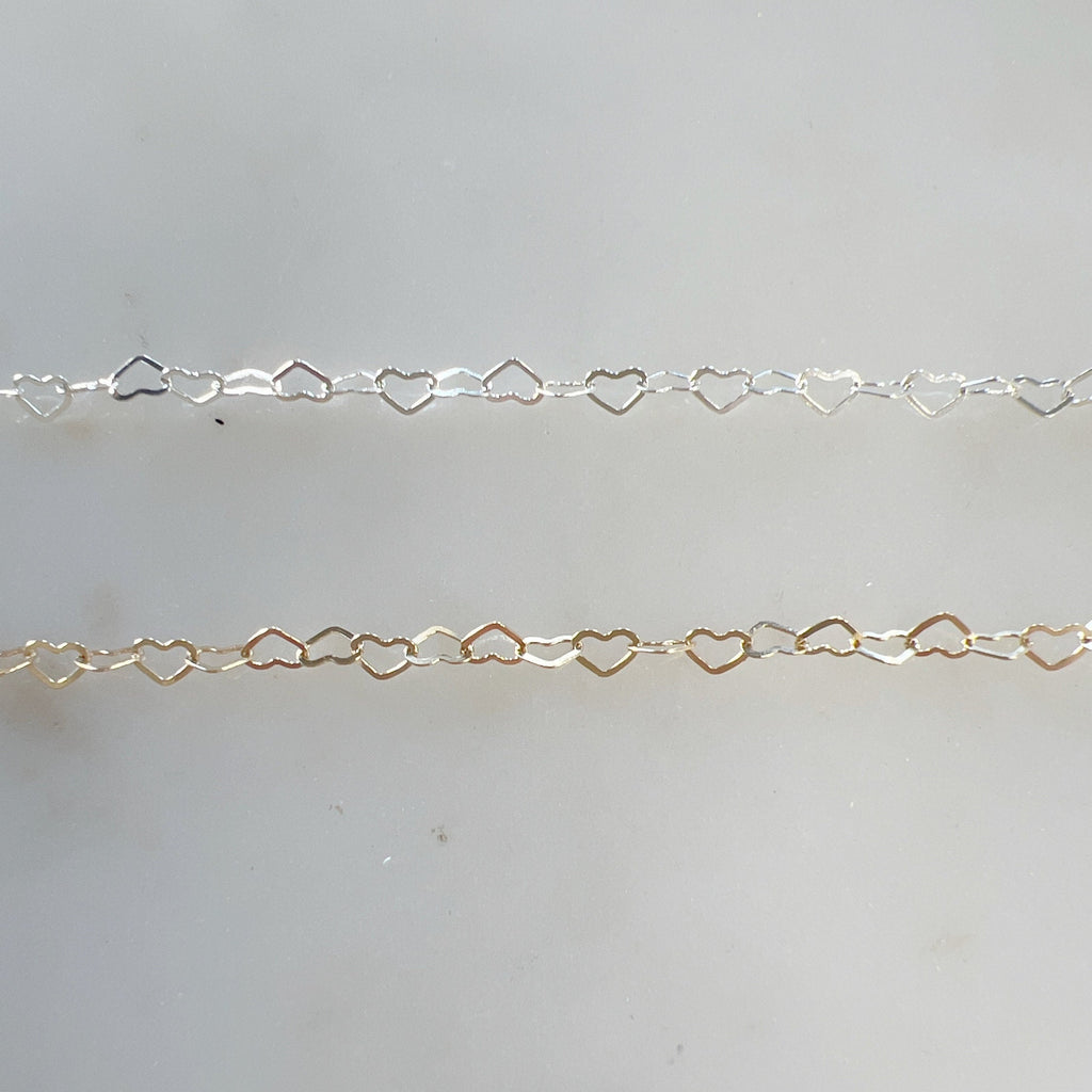 3.8mmx2.8mm Sterling Silver or 14K Gold Filled Dainty – Sold by the Foot