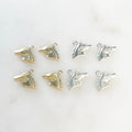 Sterling Silver or 14K Gold Filled SmallHorse Head Charm 14Kt (4pc)