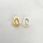 Sterling Silver or 14K Gold Filled Cowboy Hat Charm 14Kt or Small Lightweight