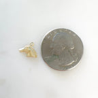 Sterling Silver or 14K Gold Filled SmallHorse Head Charm 14Kt (4pc)