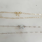 10mmx8mm Sterling Silver or 14K Gold Filled Delicate Lightweight Mini (4pc)