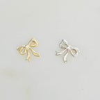 10mmx8mm Sterling Silver or 14K Gold Filled Delicate Lightweight Mini (4pc)