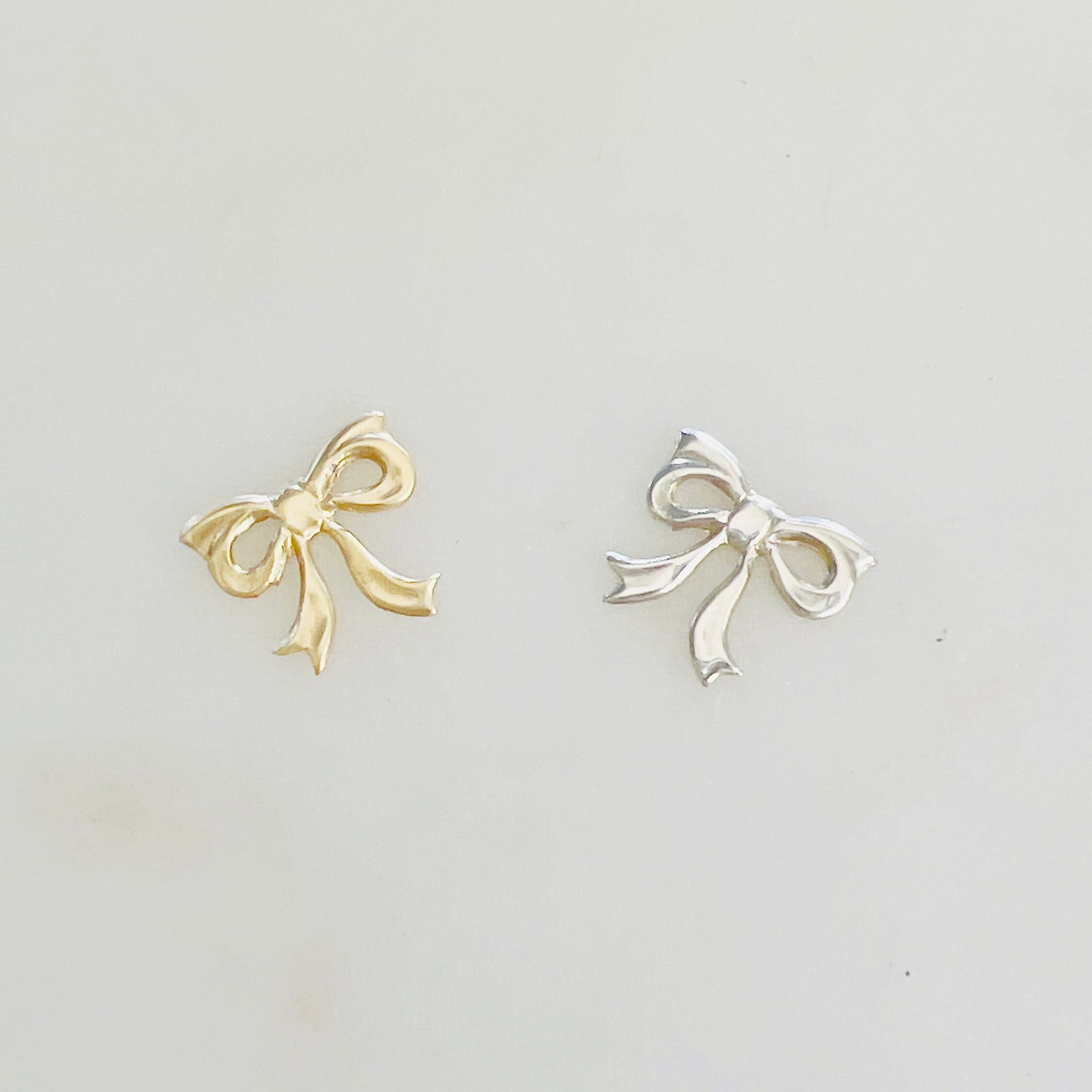 10mmx8mm Sterling Silver or 14K Gold Filled Delicate Lightweight Mini (4pc)