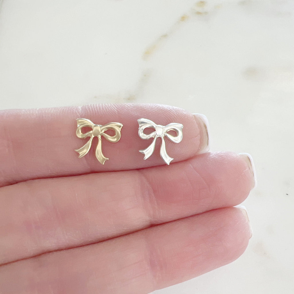 10mmx8mm Sterling Silver or 14K Gold Filled Delicate Lightweight Mini (4pc)