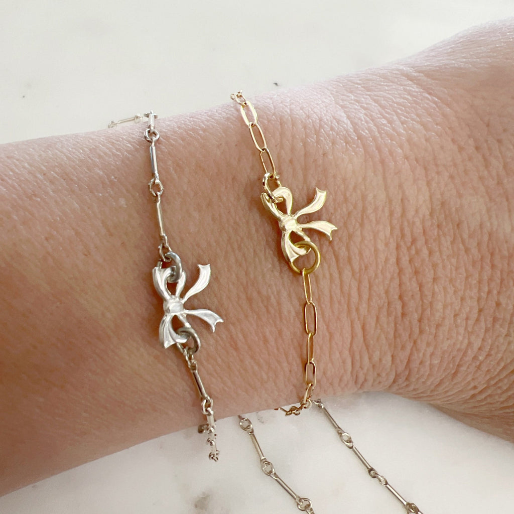 10mmx8mm Sterling Silver or 14K Gold Filled Delicate Lightweight Mini (4pc)
