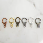 Brass Push Gate Swivel Clasp Choose Your Style 33mm Clasp (2pc)
