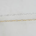 Sterling Silver or 14K Gold Filled Sturdy Long and Short Rectangle
