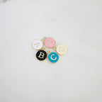 Gold Plated Alphabet Letter Double Sided Personalize Jewelry