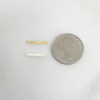 Sterling Silver or 14K Gold Filled Teeny Tiny Cursive Mama Connector Pendant