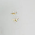 Sterling Silver or 14K Gold Filled Teeny Tiny Lightweight Starfish (2pc)