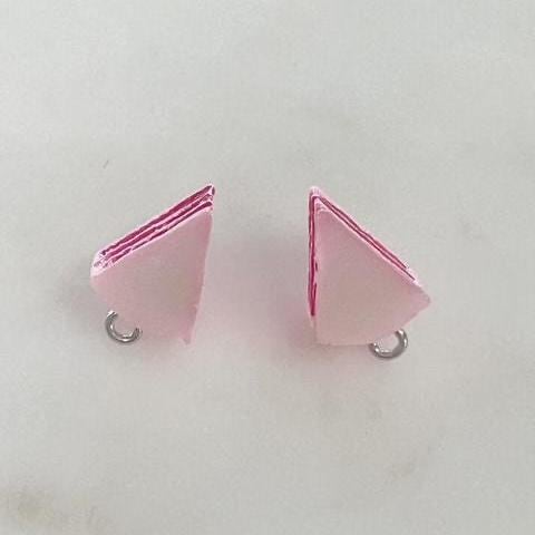 Strawberry Cake Charm Slice of Cake Charm Birthday Lip (2pc)
